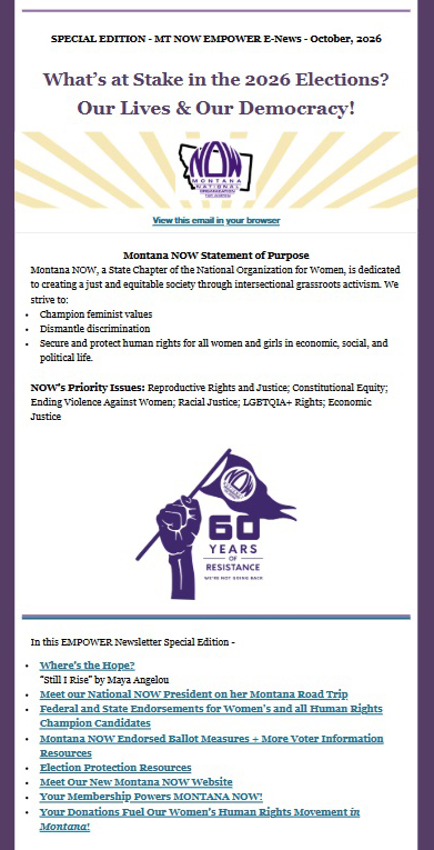 EMPOWER Newsletter - October, 2026 EMPOWER Newsletter - October, 2026